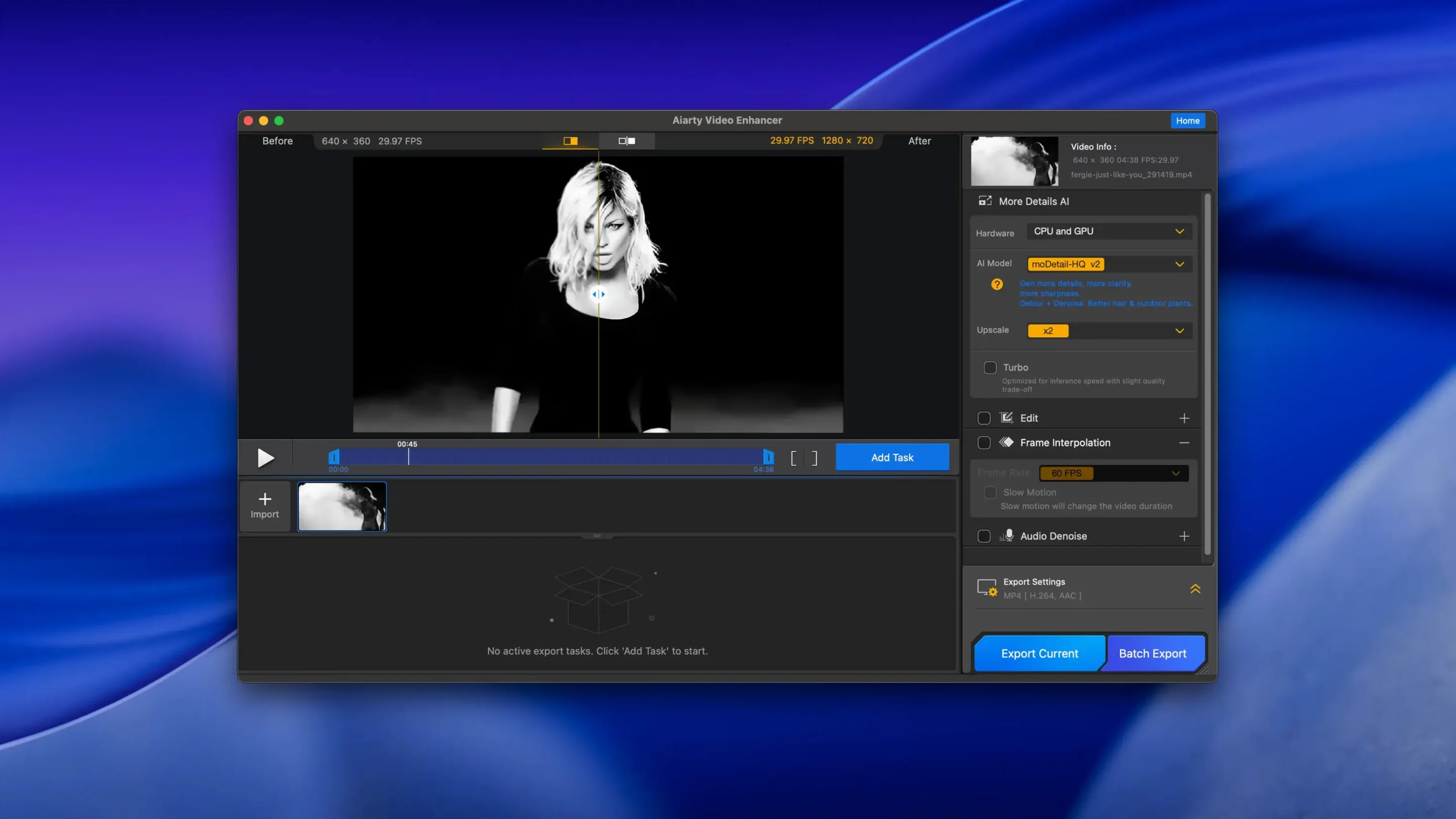 Aiarty Video Enhancer display 3 Aiarty Video Enhancer screen #3