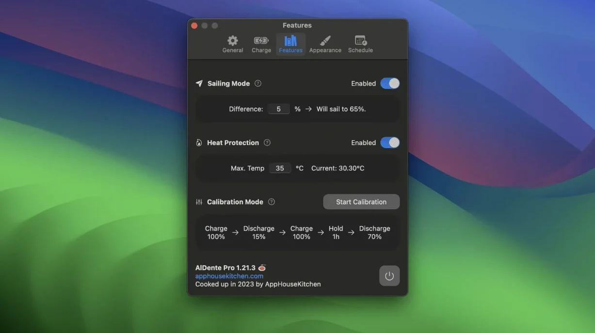 Screen 1 from AlDente aldente cracked mac — layout