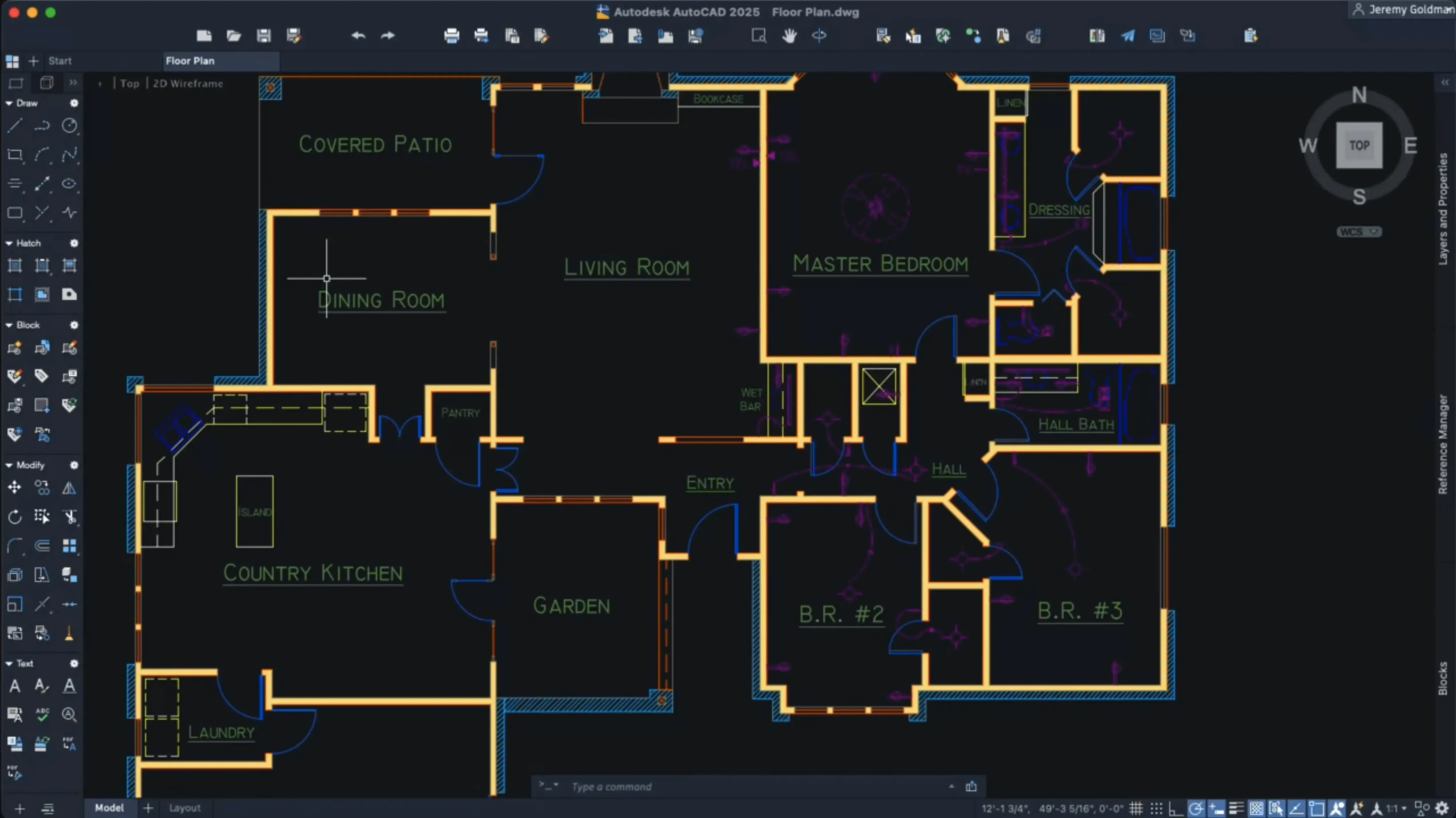 AutoCAD display 2 AutoCAD screen #2