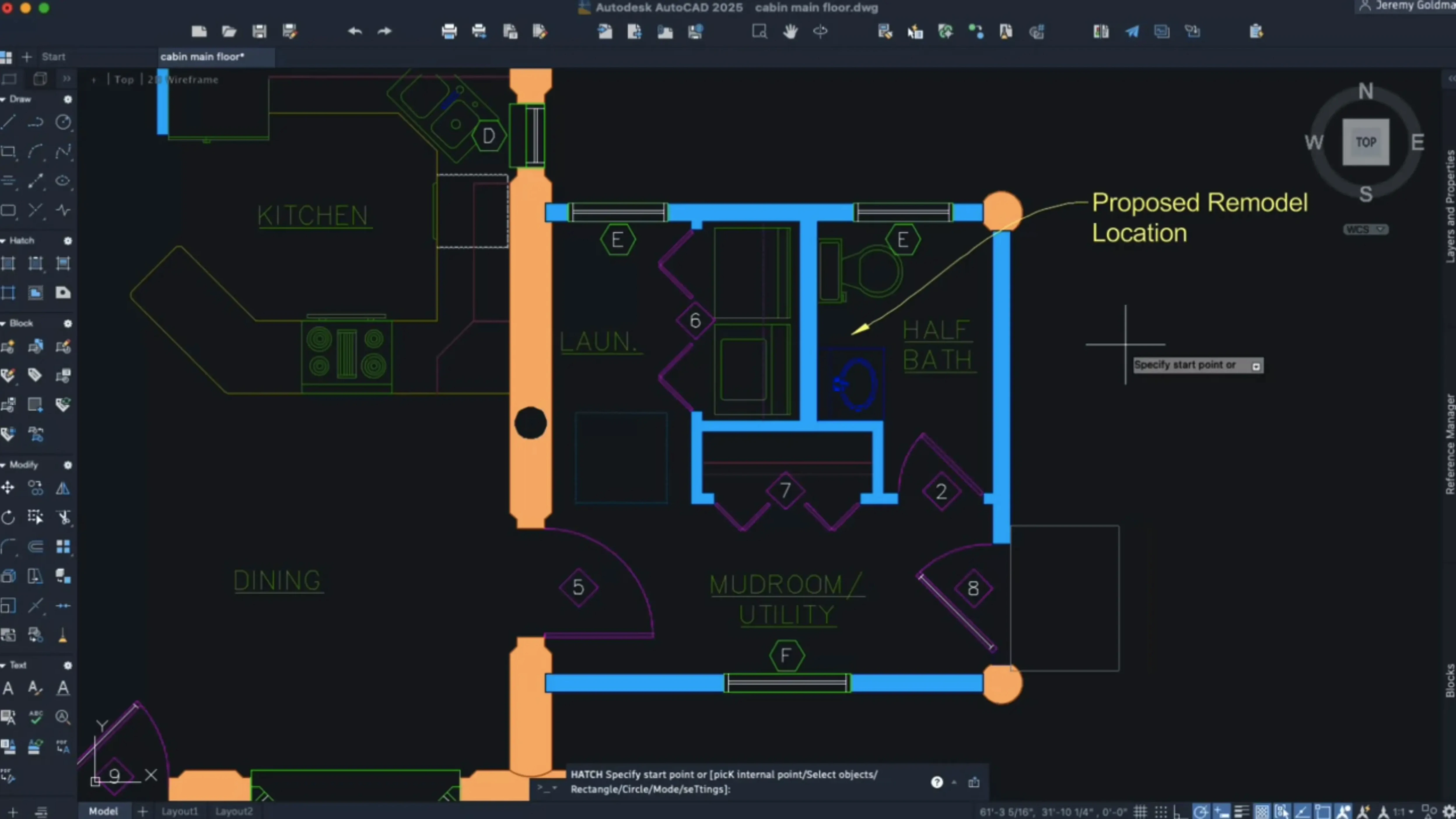 AutoCAD display 3 AutoCAD screen #3