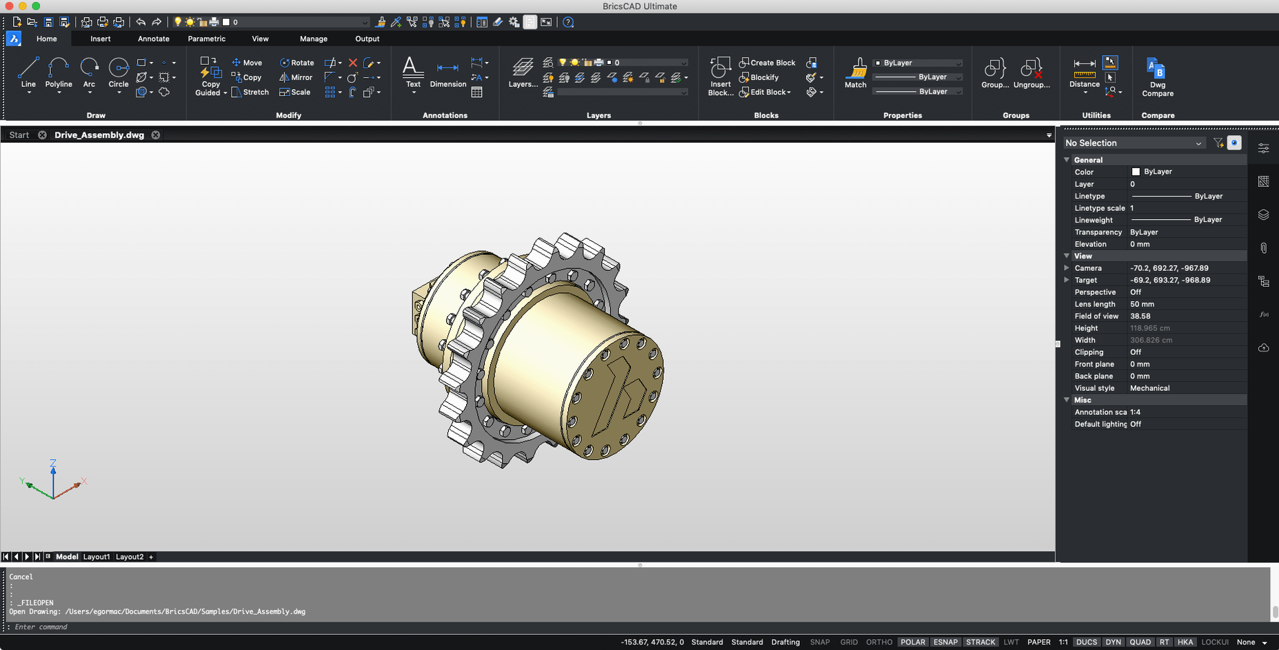 BricsCAD display 1 bricscad mac torrent — layout