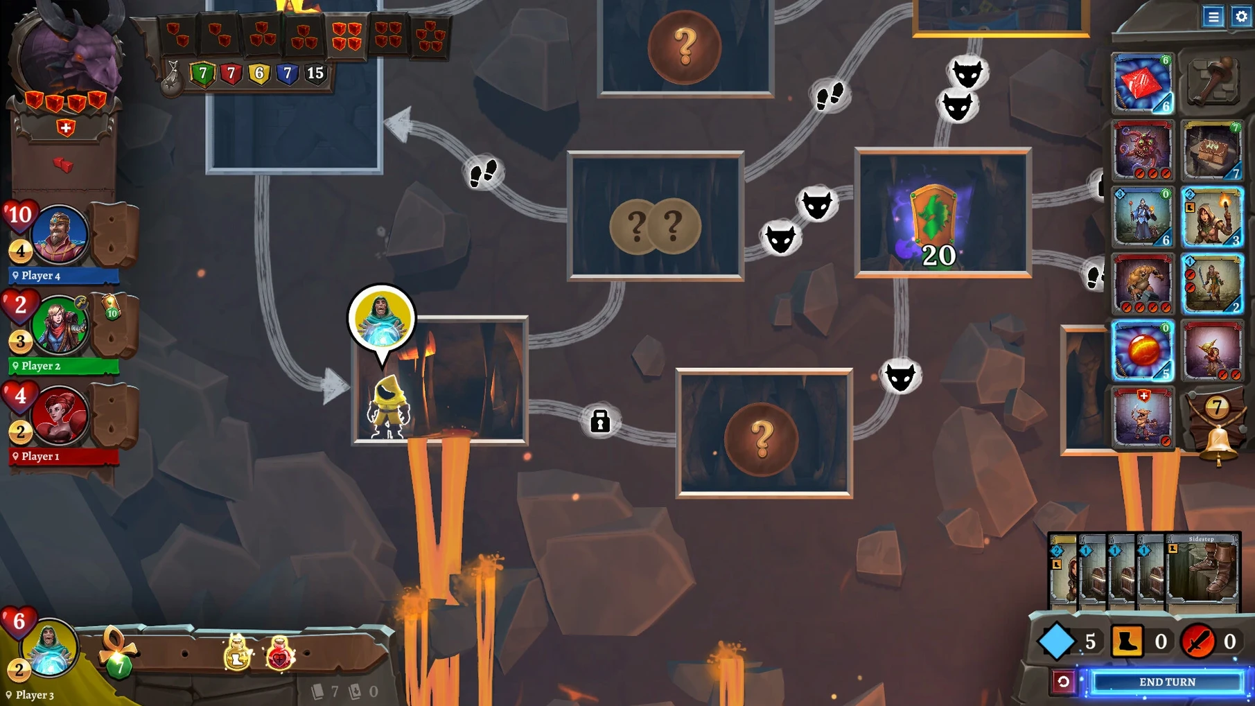 Clank! display 4 Clank! screen #4