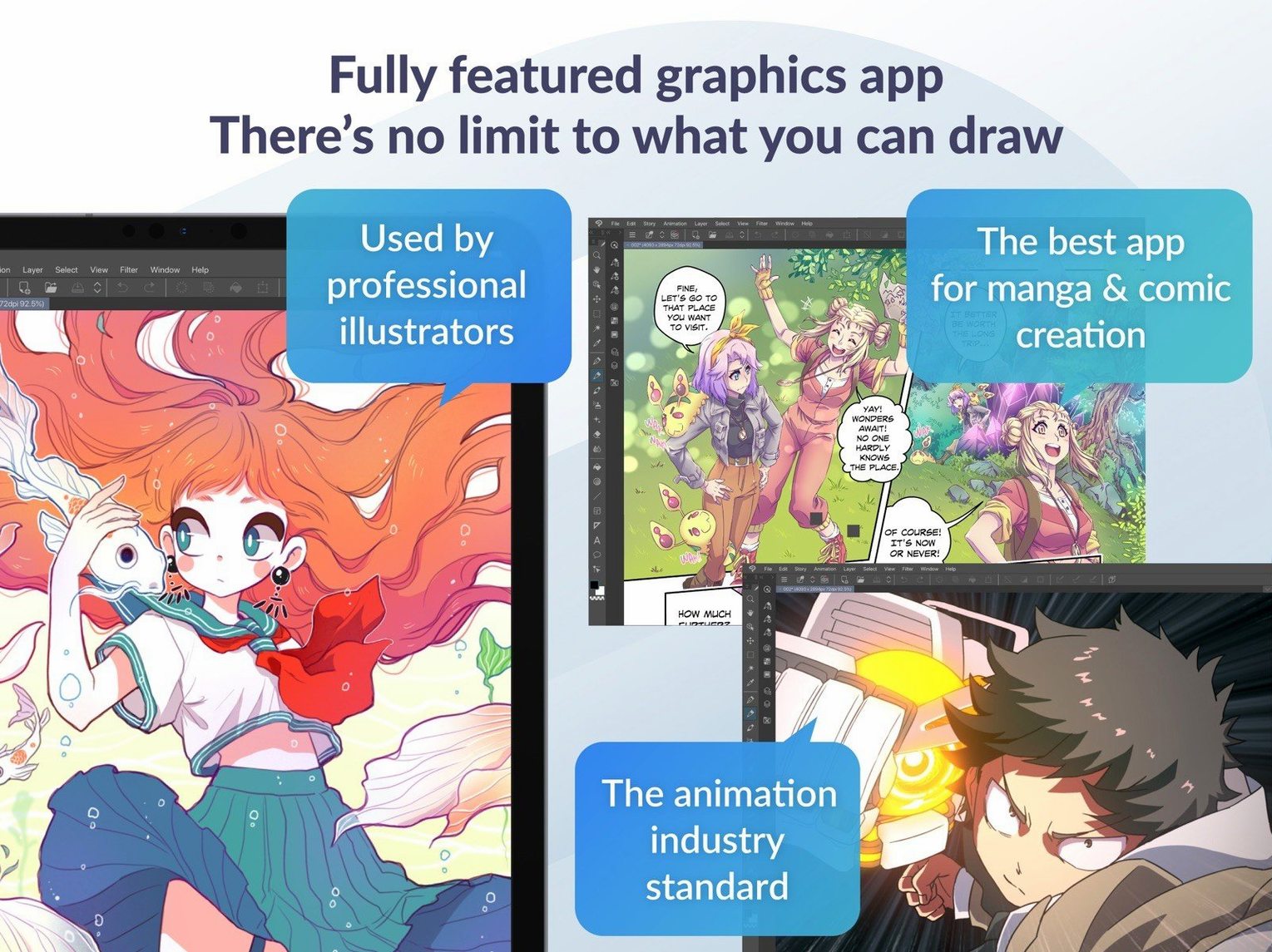 Screen 3 from Clip Studio Paint Clip Studio Paint window 3