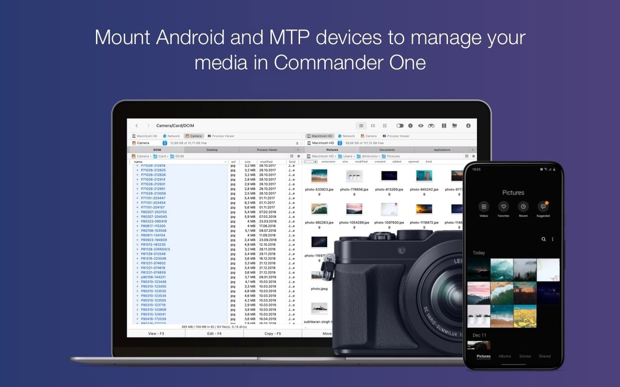 Commander One PRO display 4 Commander One PRO screen #4