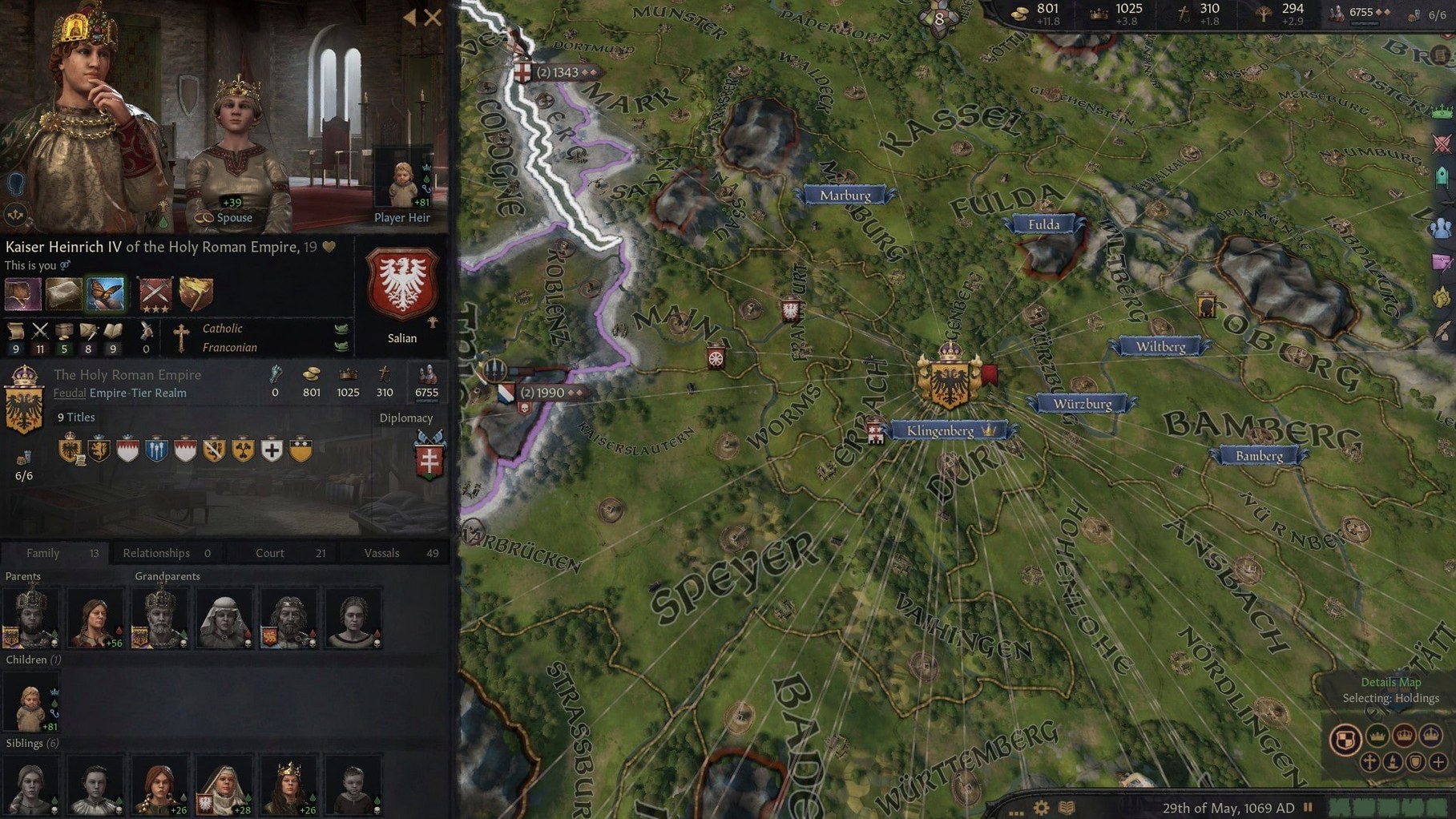 Screen 3 from Crusader Kings III Crusader Kings III window 3