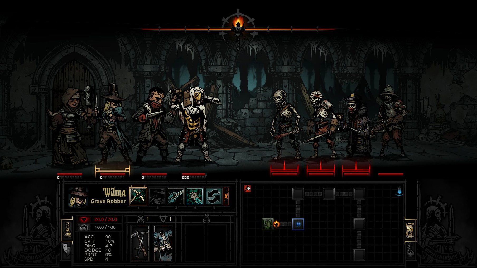 Screen 1 from Darkest Dungeon darkest dungeon for mac cracked interface