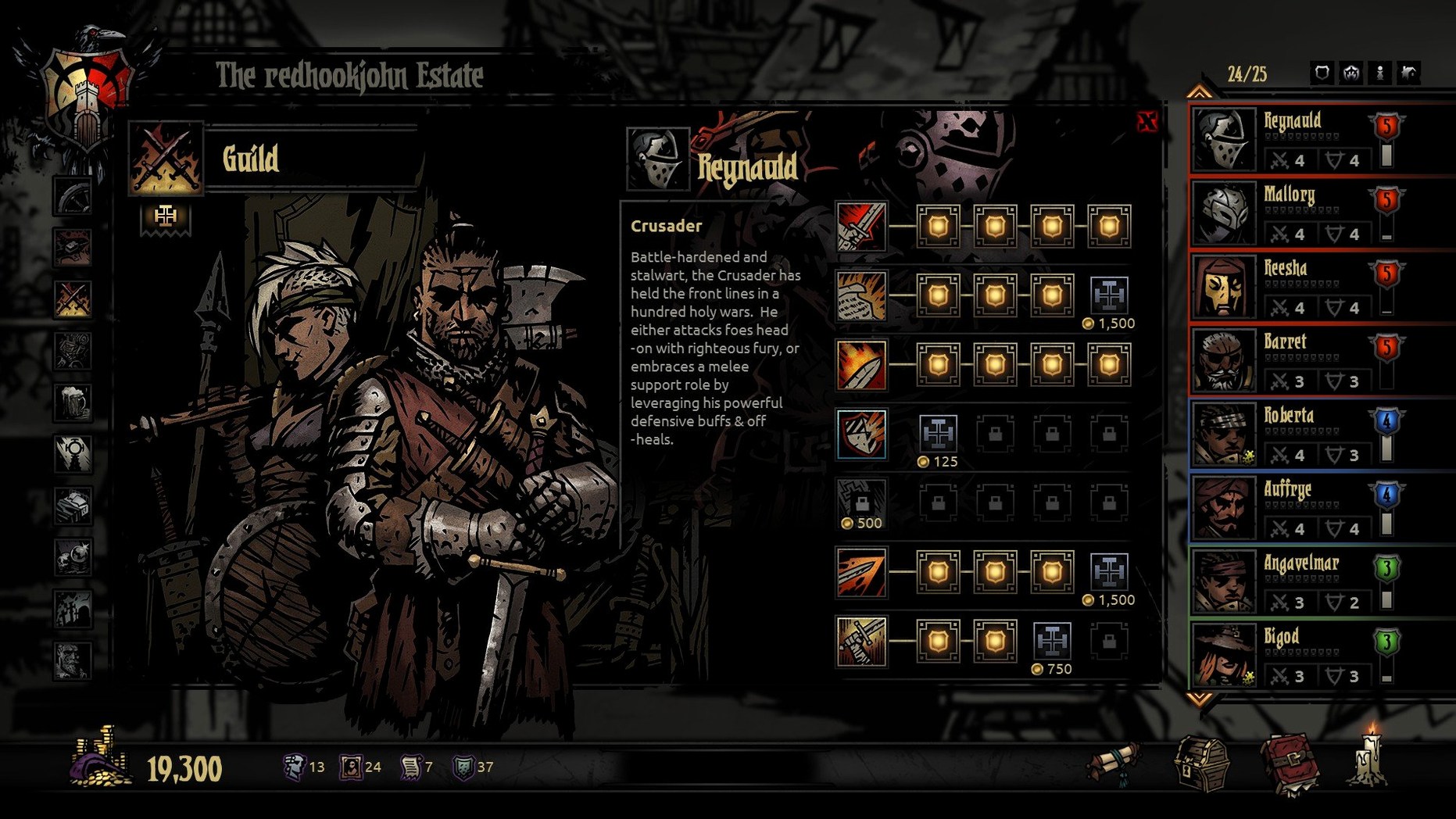 Screen 4 from Darkest Dungeon Darkest Dungeon window 4