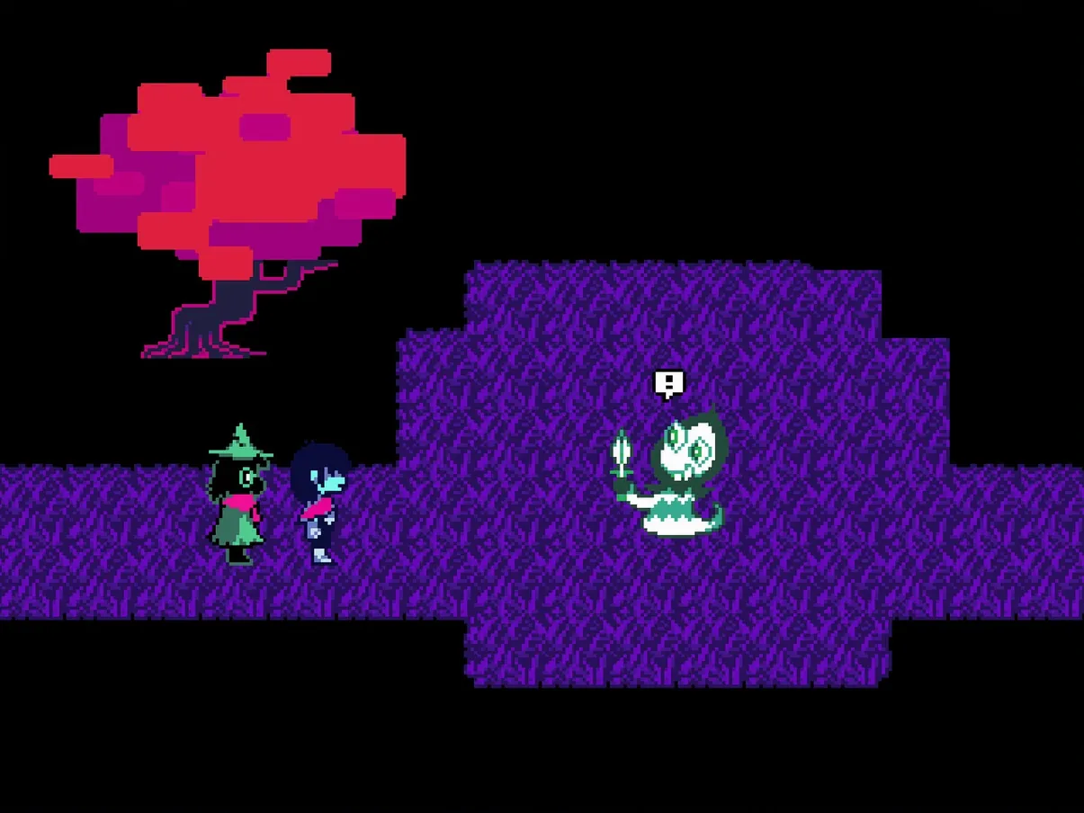 Screen 2 from DELTARUNE DELTARUNE window 2