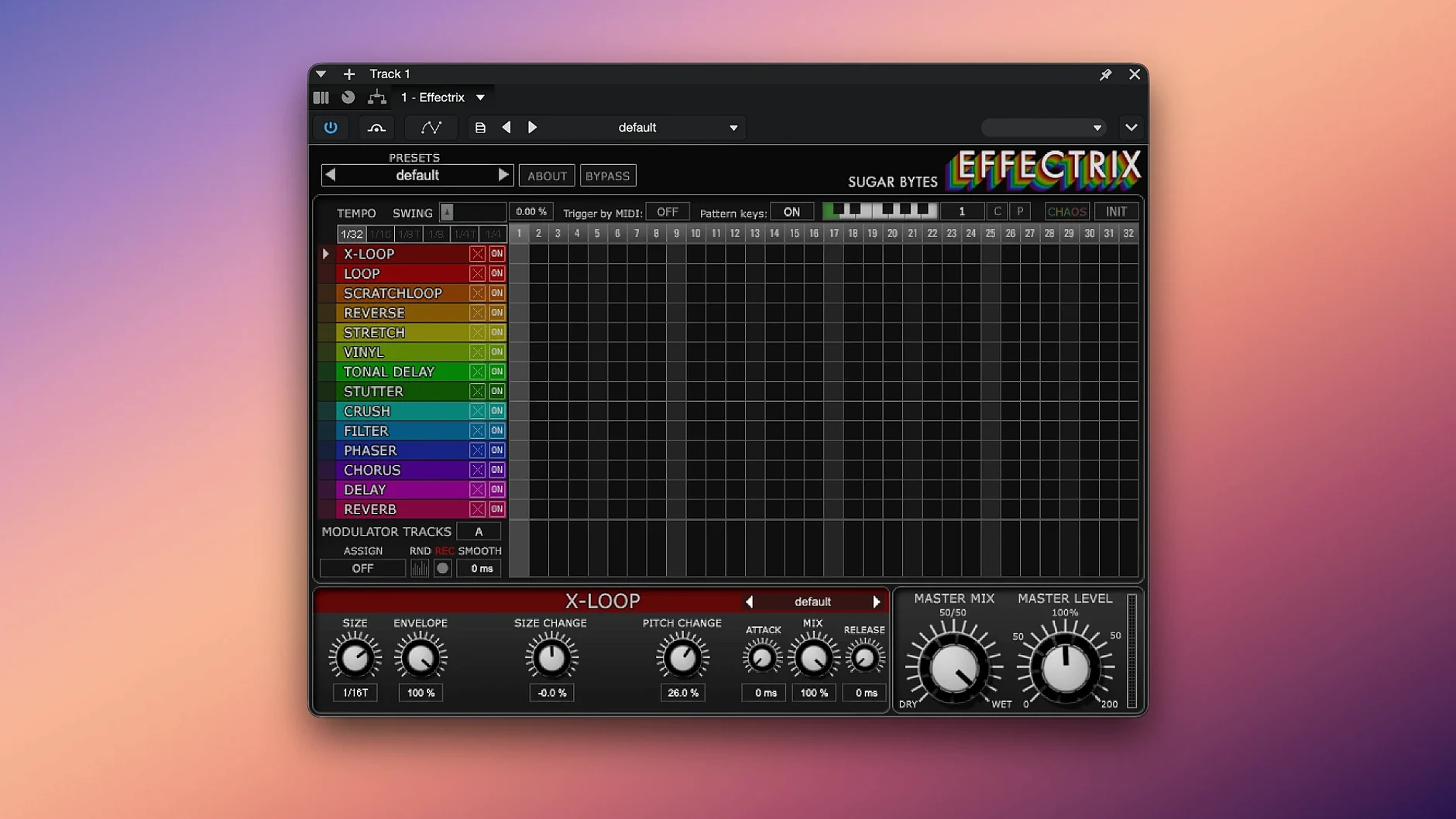 Screen 1 from Effectrix effectrix crack mac — layout