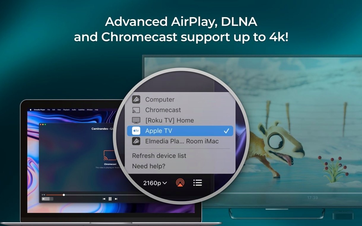 Screen 3 from Elmedia Player Pro Elmedia Player Pro window 3