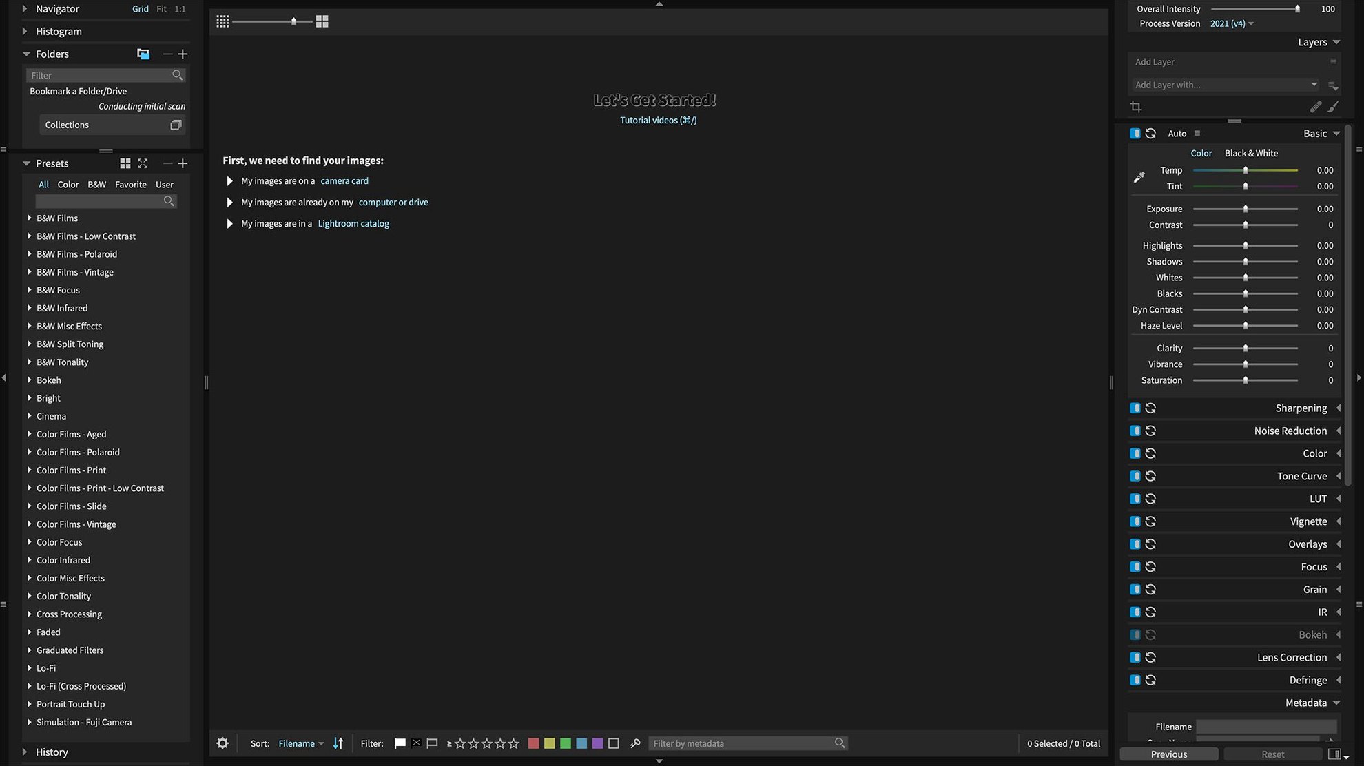 Screen 1 from Exposure X7 exposure x7 download — layout
