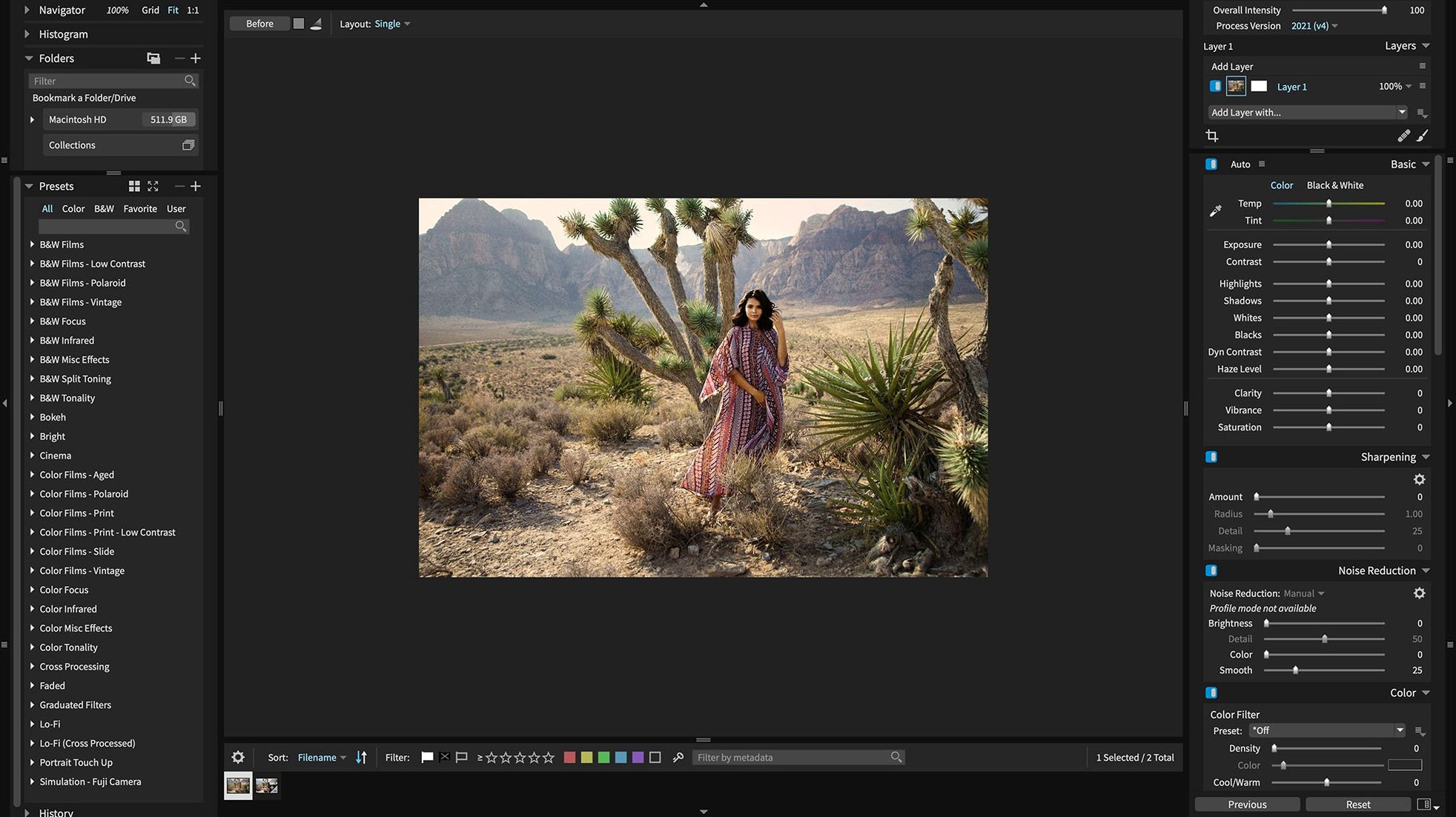Screen 4 from Exposure X7 Exposure X7 window 4