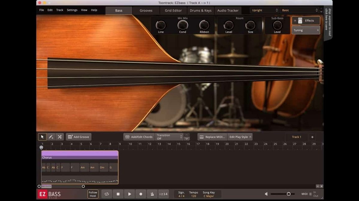 EZbass display 1 ezbass free download — layout