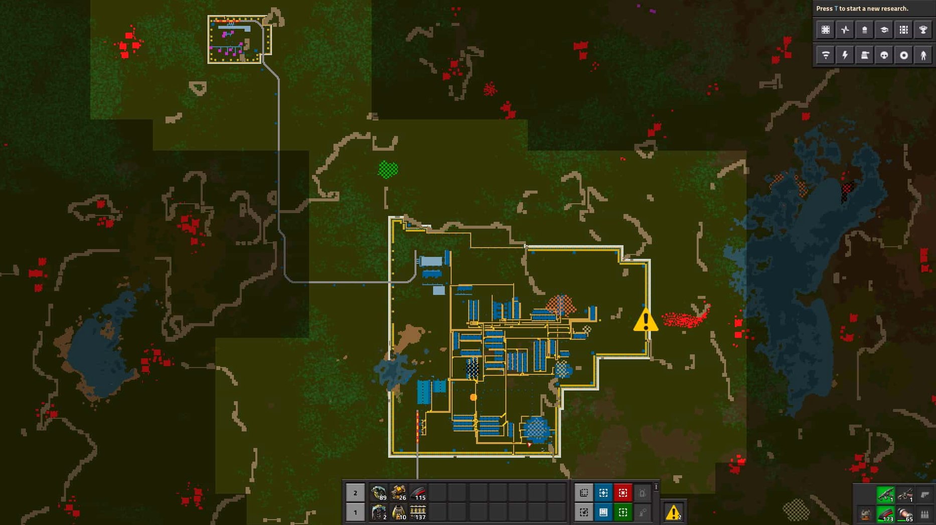 Factorio display 3 Factorio screen #3