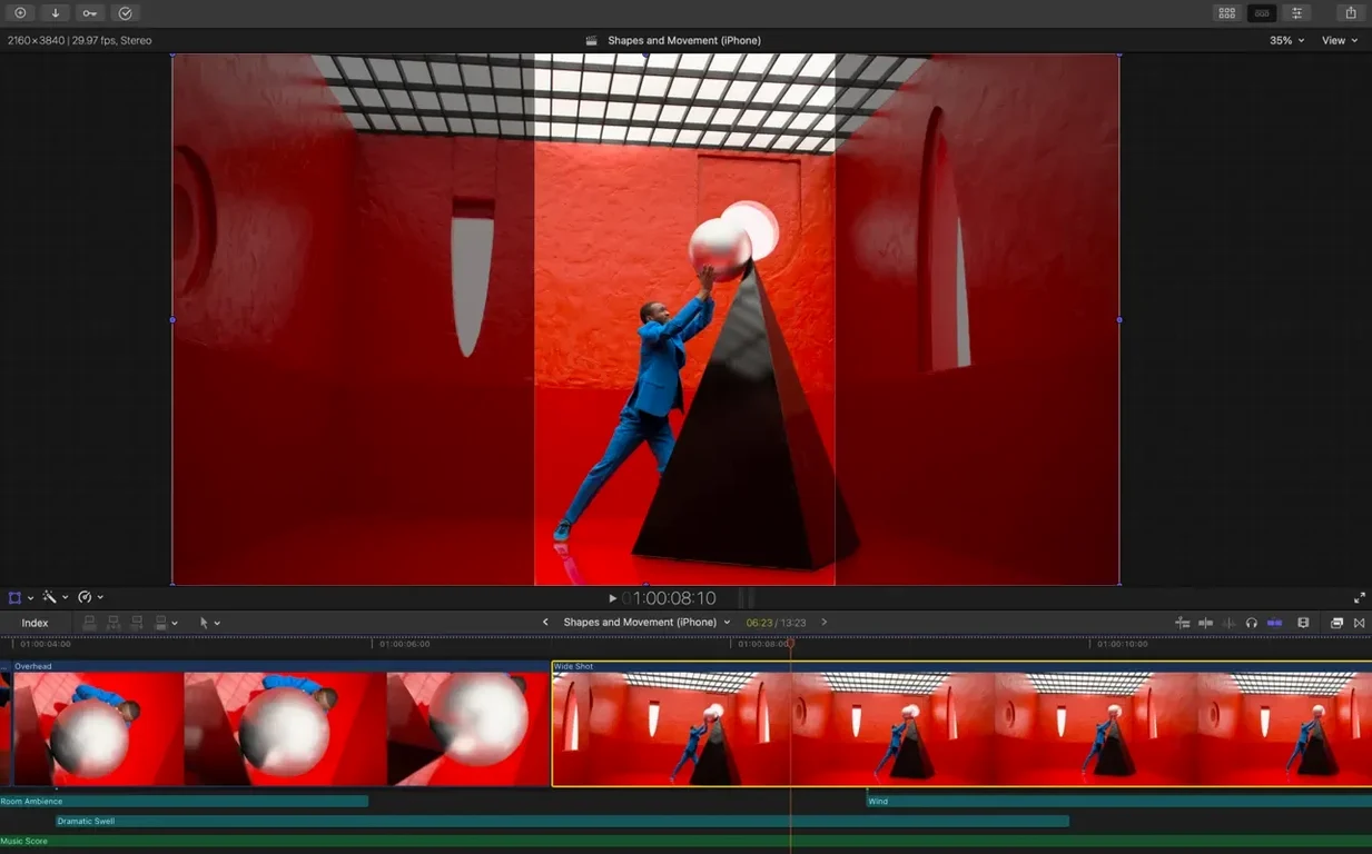 Final Cut Pro display 4 Final Cut Pro screen #4