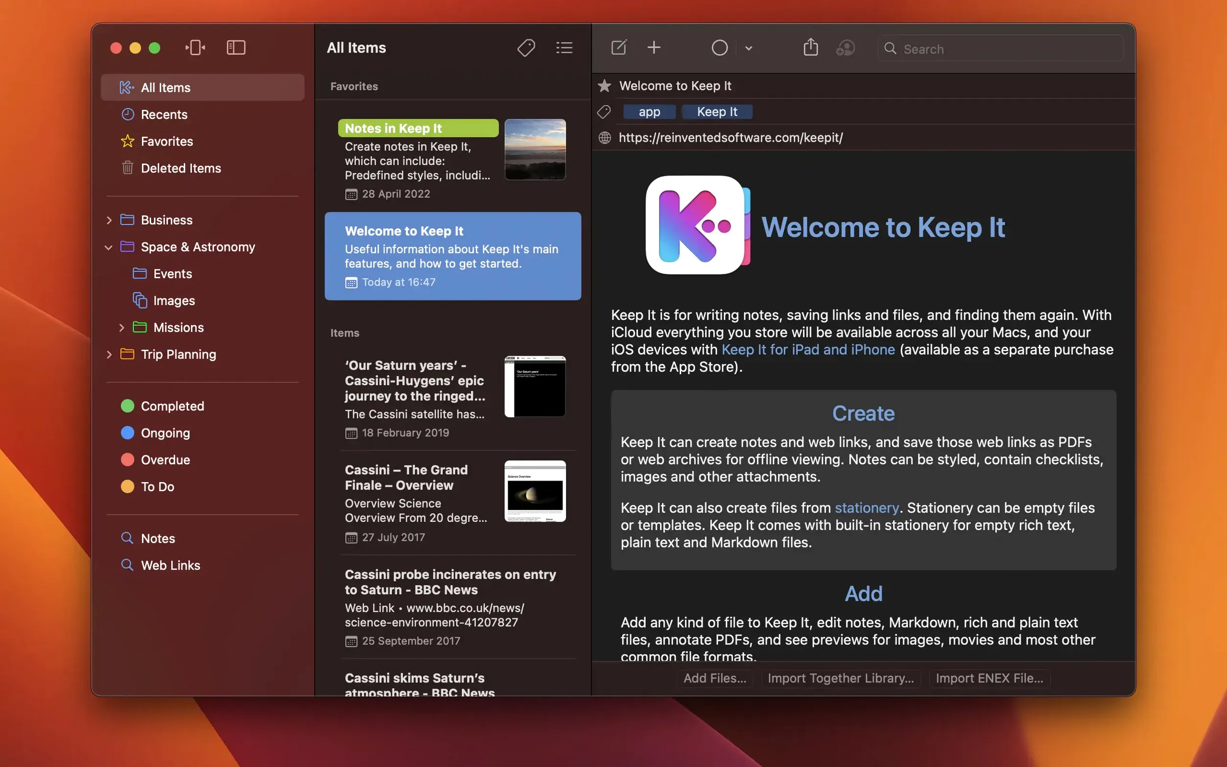 Keep It display 1 keep it for mac cracked — layout