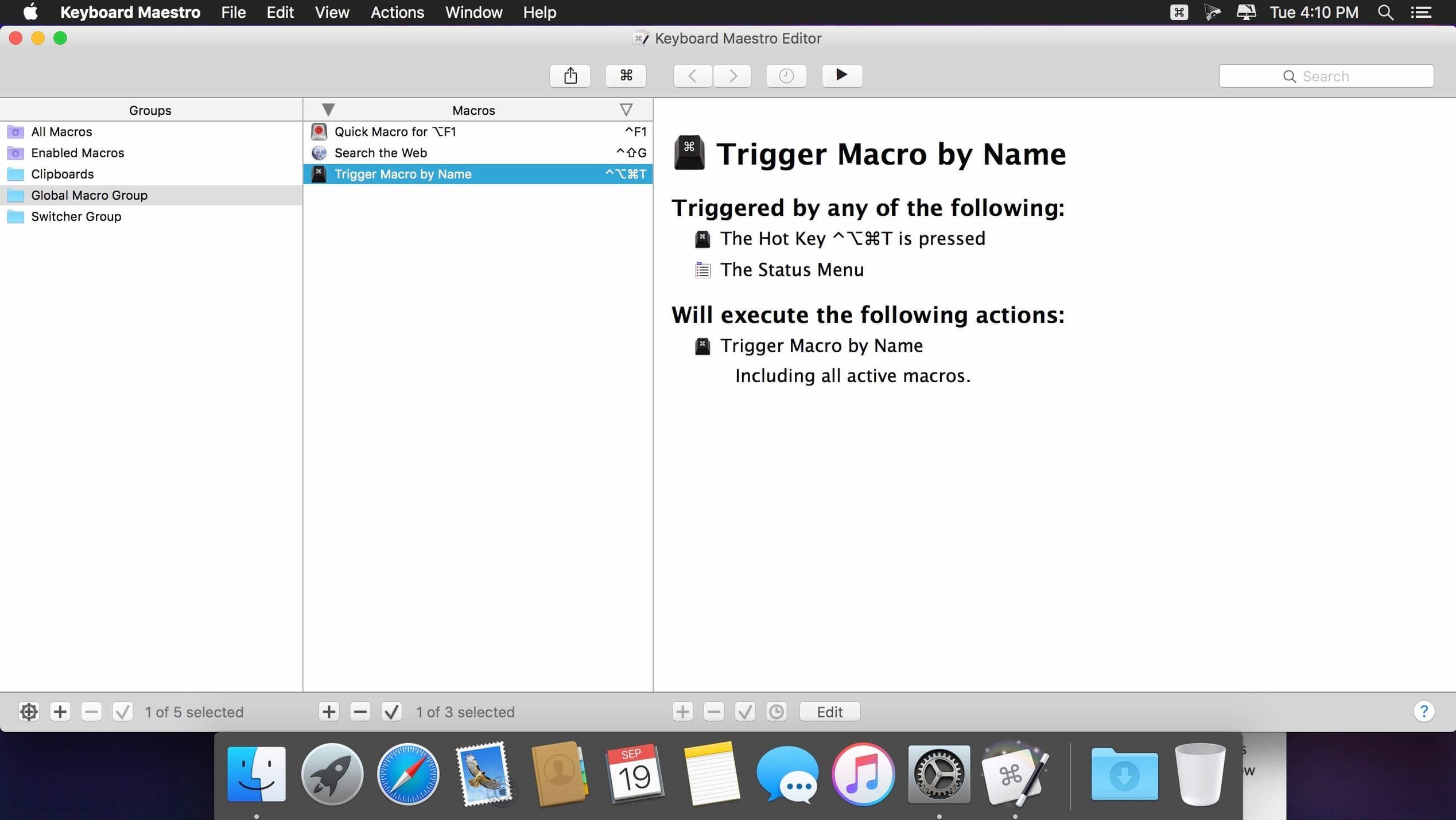 Keyboard Maestro display 1 adobe acrobat keyboard shortcuts interface