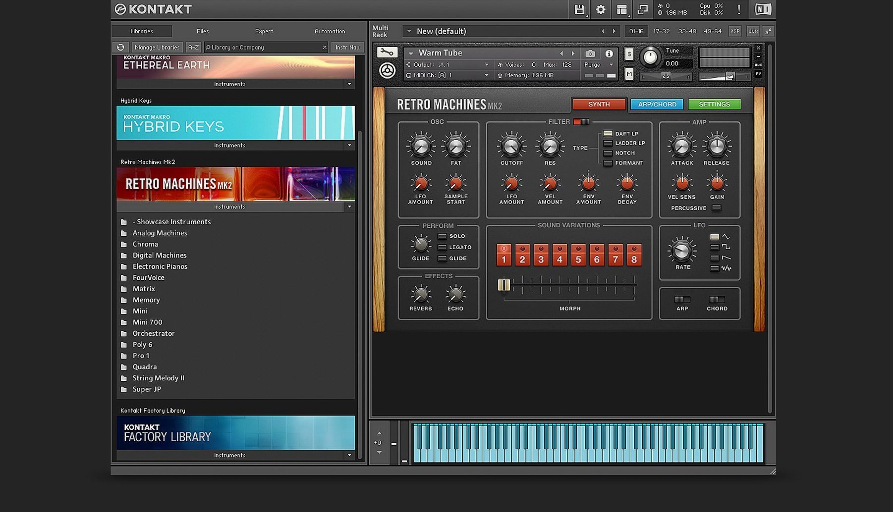 Screen 3 from Kontakt Kontakt window 3