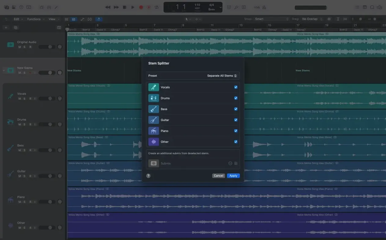 Logic Pro display 4 Logic Pro screen #4