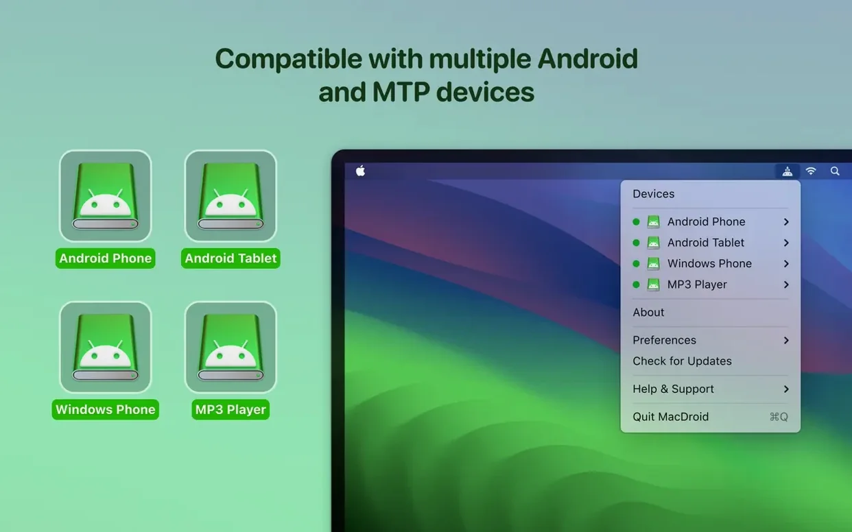 Screen 5 from MacDroid Pro MacDroid Pro window 5