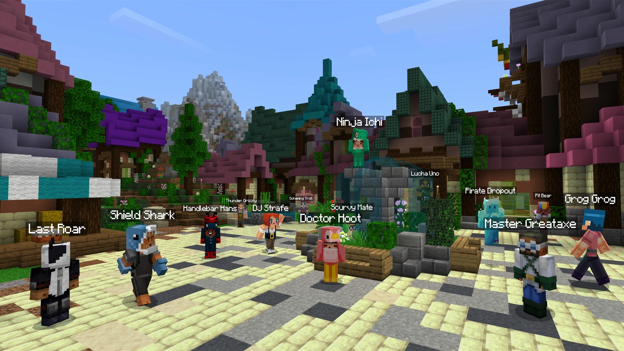 Minecraft display 2 Minecraft screen #2
