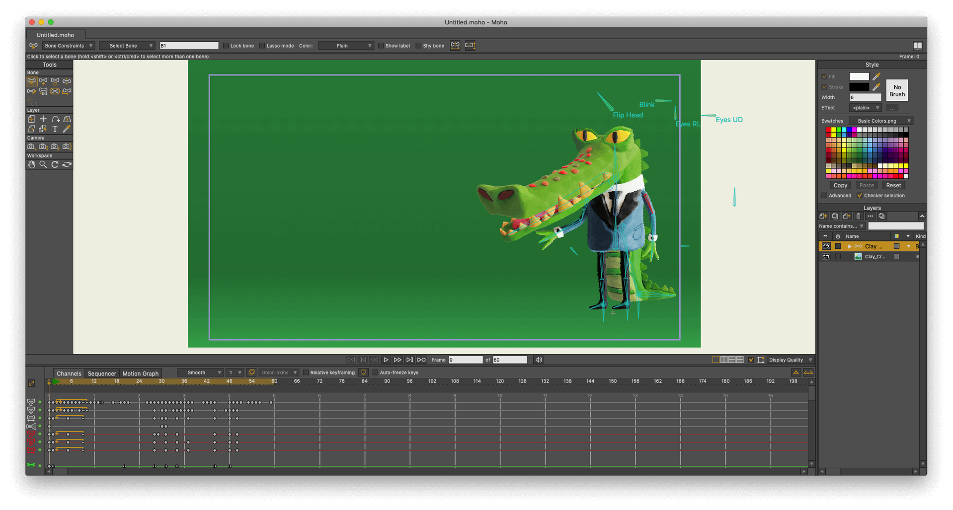 Moho Pro display 3 Moho Pro screen #3