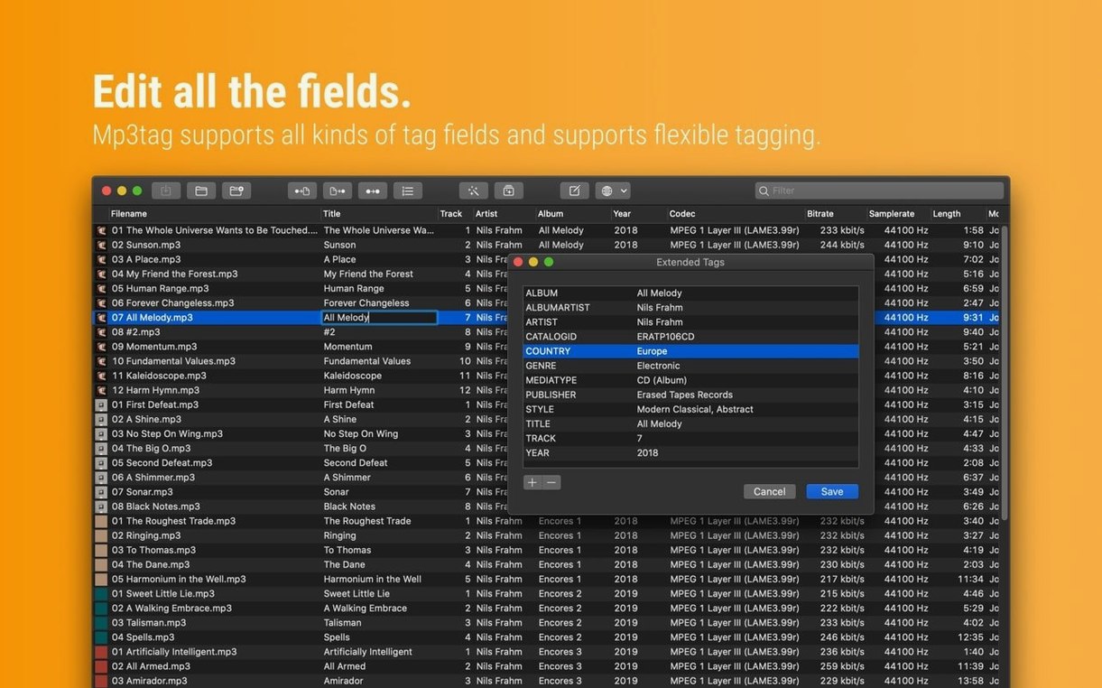 Screen 2 from Mp3tag Mp3tag window 2