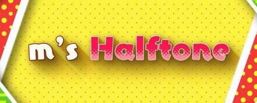 m’s HalfTone logo