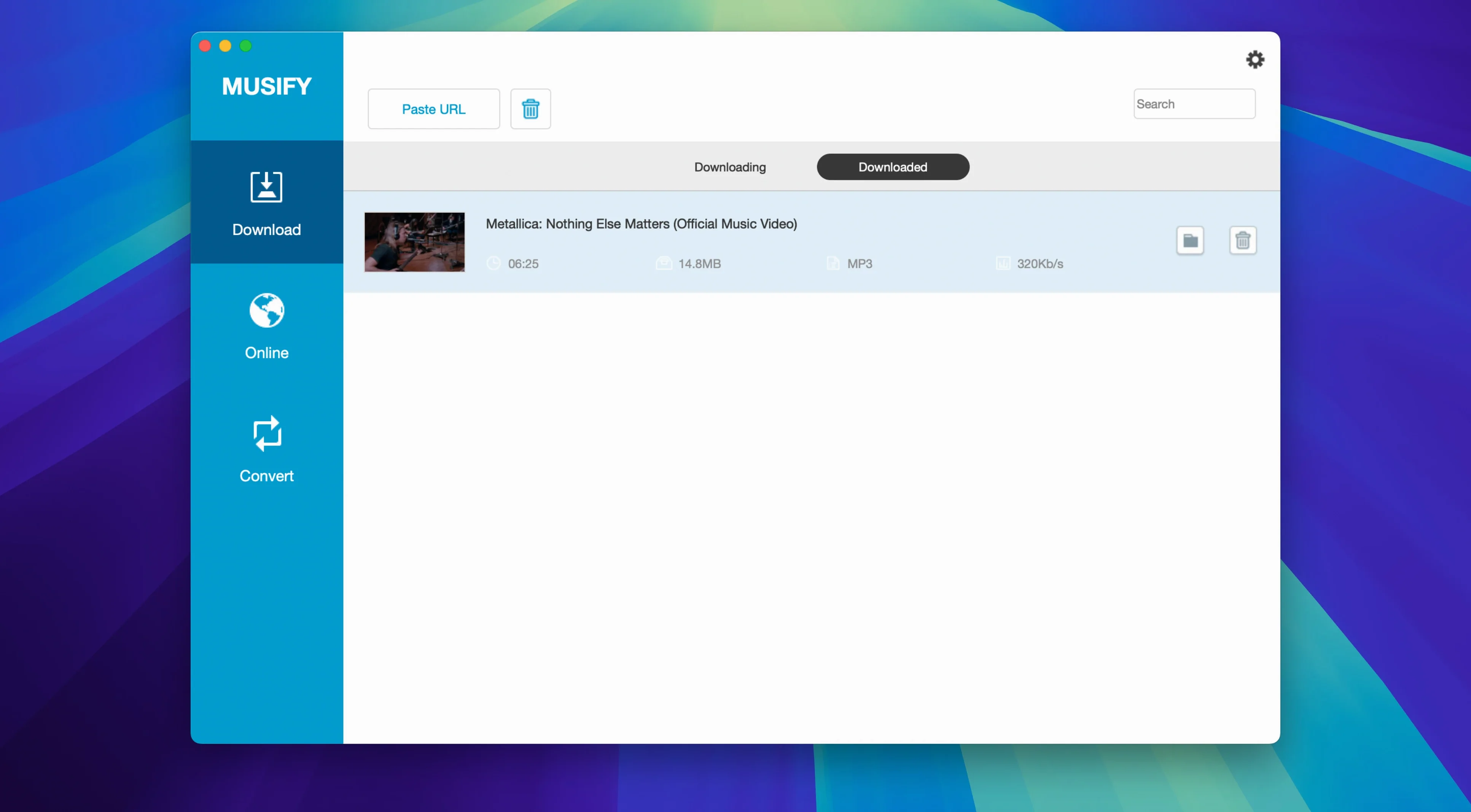 Musify display 3 Musify screen #3
