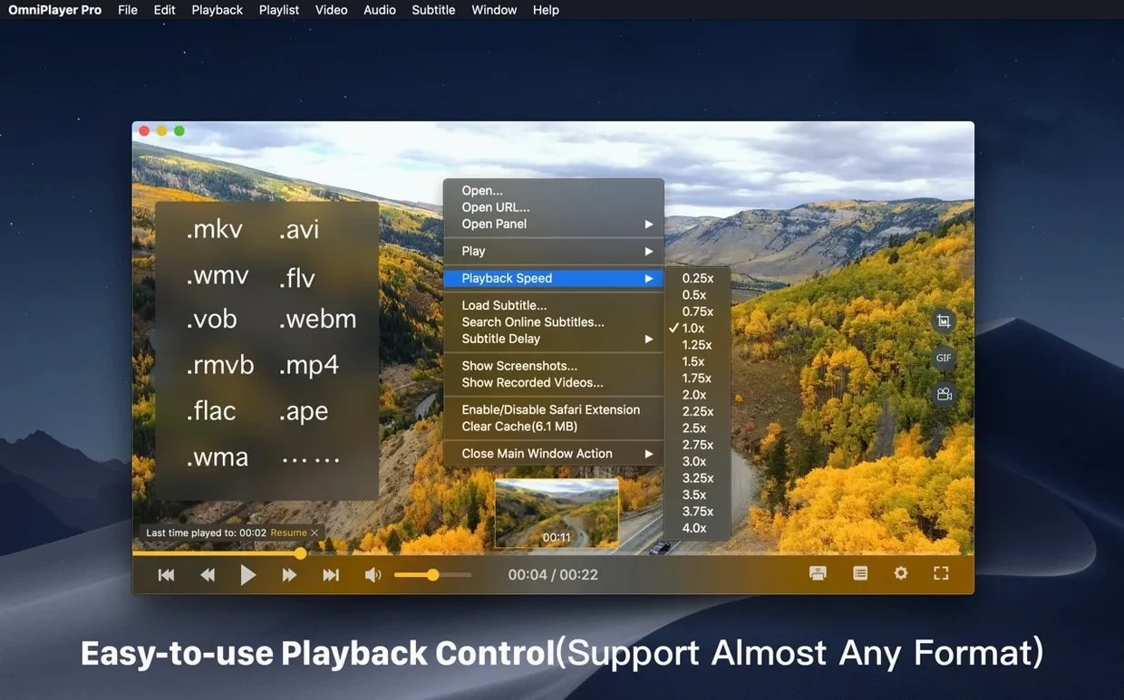 Screen 1 from OmniPlayer: MKV Video Player Pro mkv torrent interface