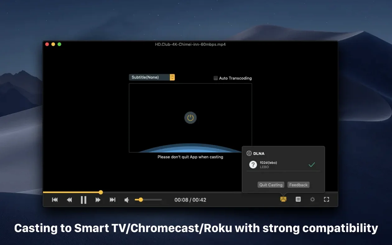 Screen 2 from OmniPlayer: MKV Video Player Pro OmniPlayer: MKV Video Player Pro window 2