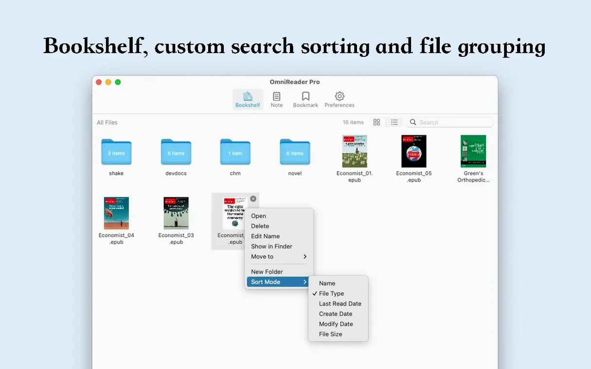 OmniReader Pro display 1 omnireader pro interface