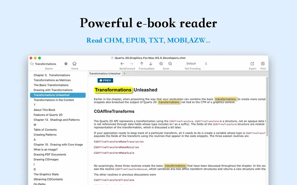 OmniReader Pro display 2 OmniReader Pro screen #2
