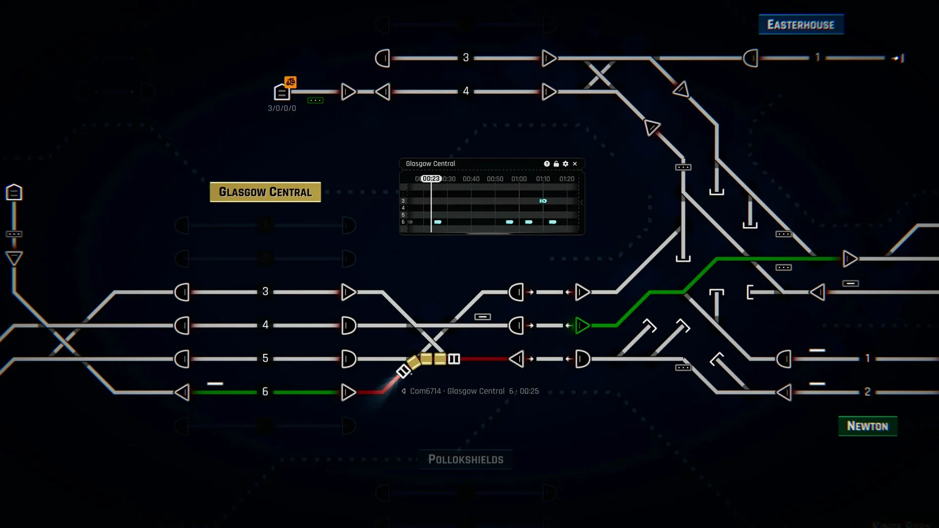 Screen 1 from Rail Route rail route mac download interface