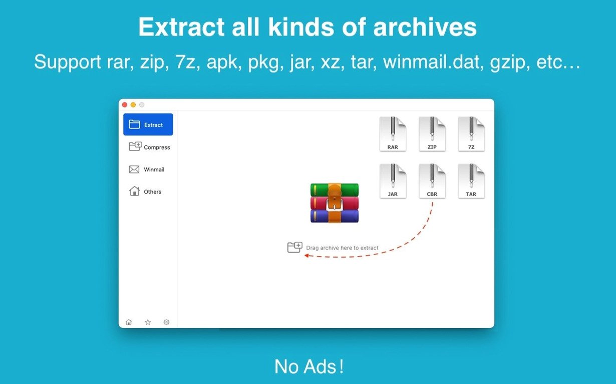 RAR Extractor display 4 RAR Extractor screen #4