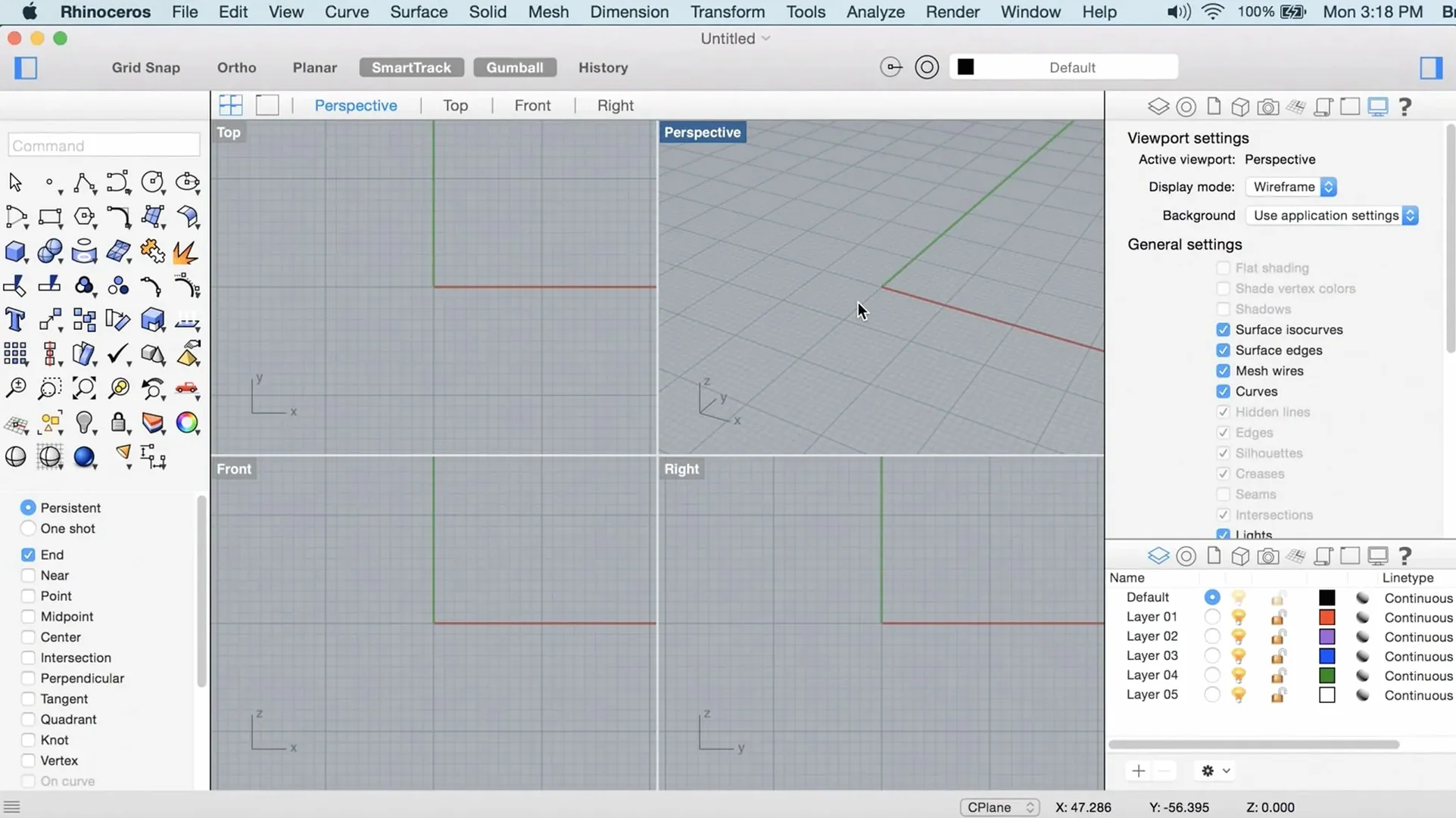 Screen 1 from Rhino rhino torrent interface