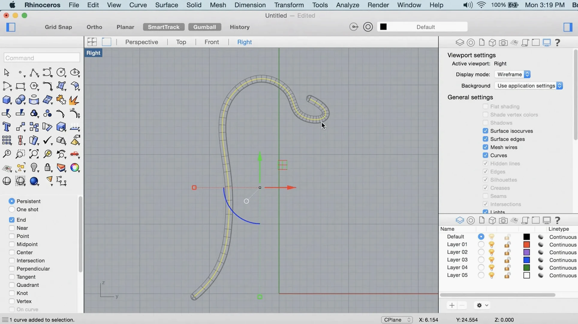 Screen 2 from Rhino Rhino window 2