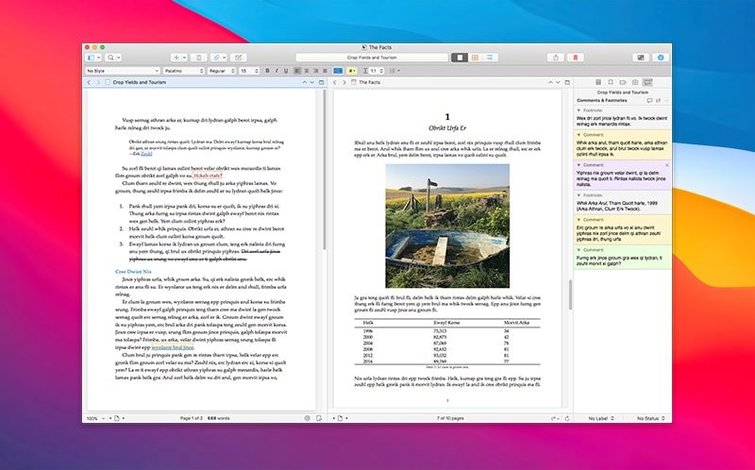 Screen 3 from Scrivener Scrivener window 3