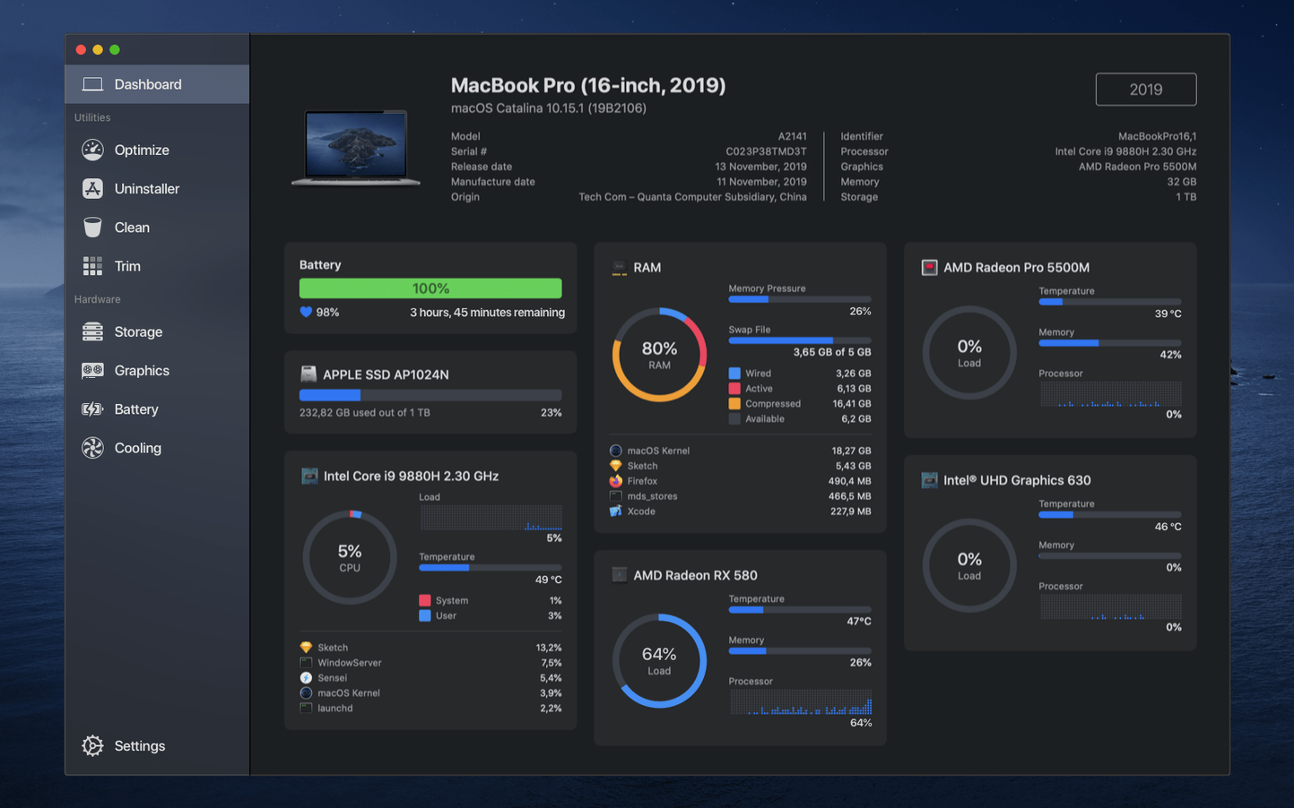 Screen 1 from Sensei sensei mac app — layout