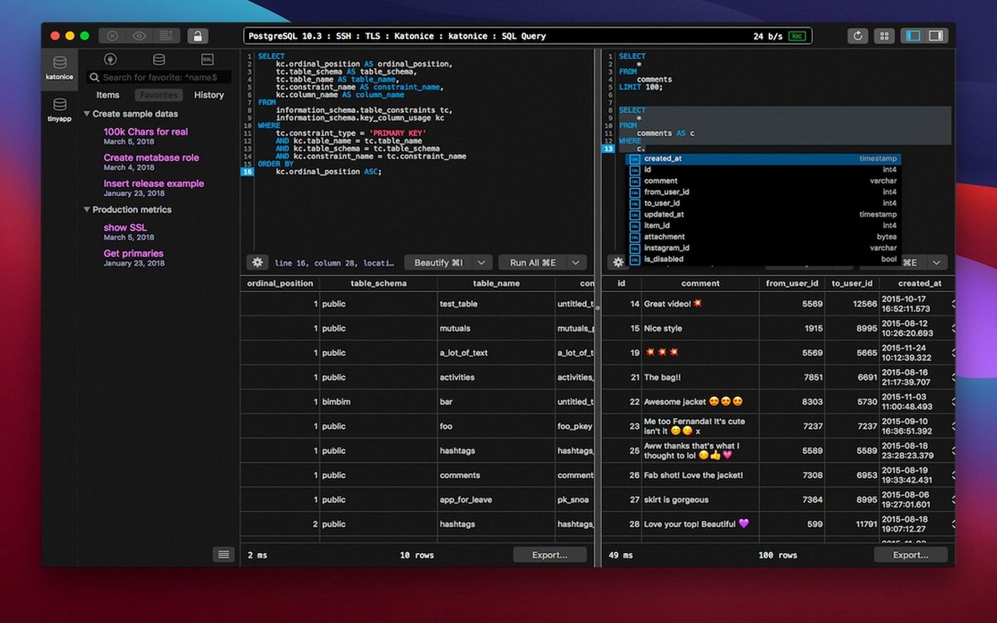 Screen 1 from TablePlus tableplus torrent — layout